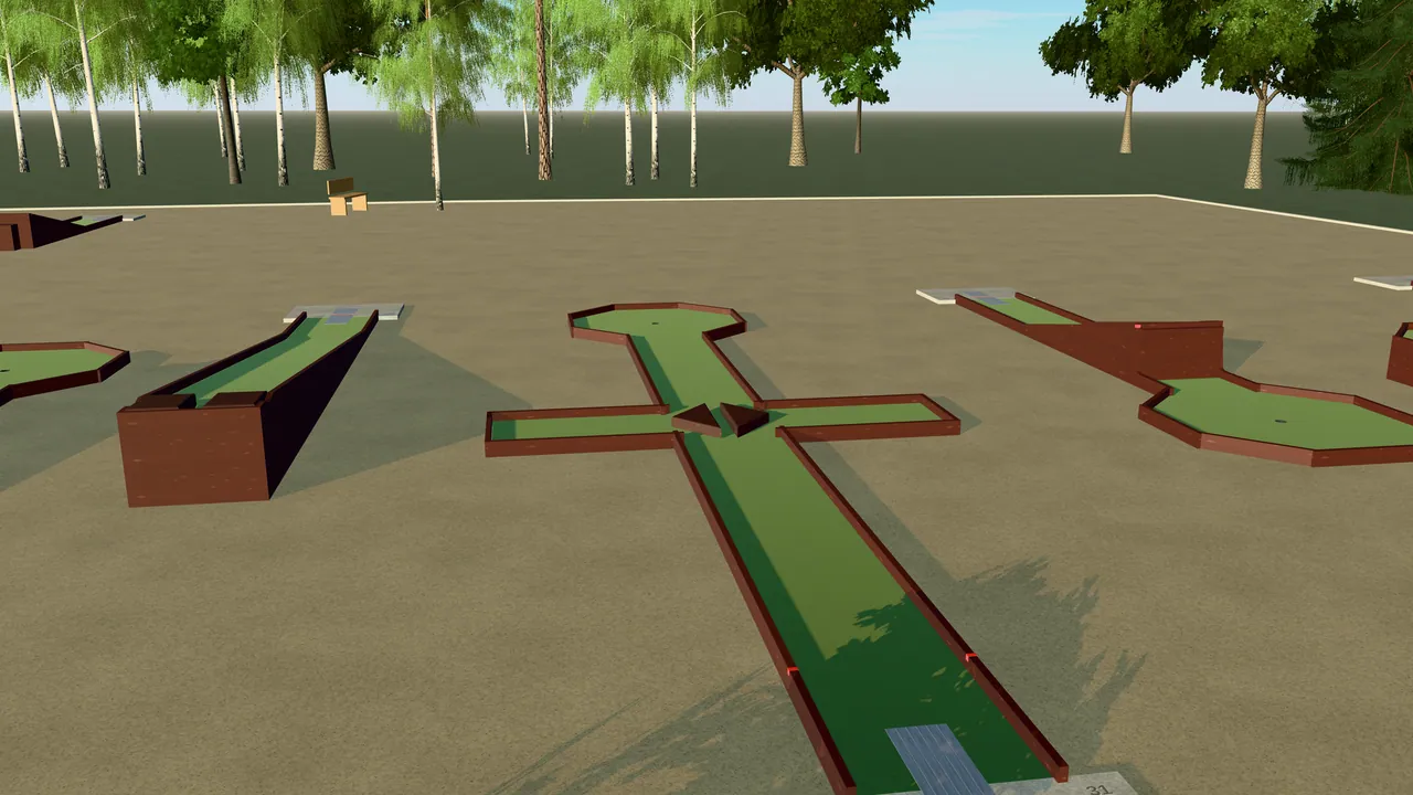 Tunakors — bantypen byggd i spelets 3D-scen